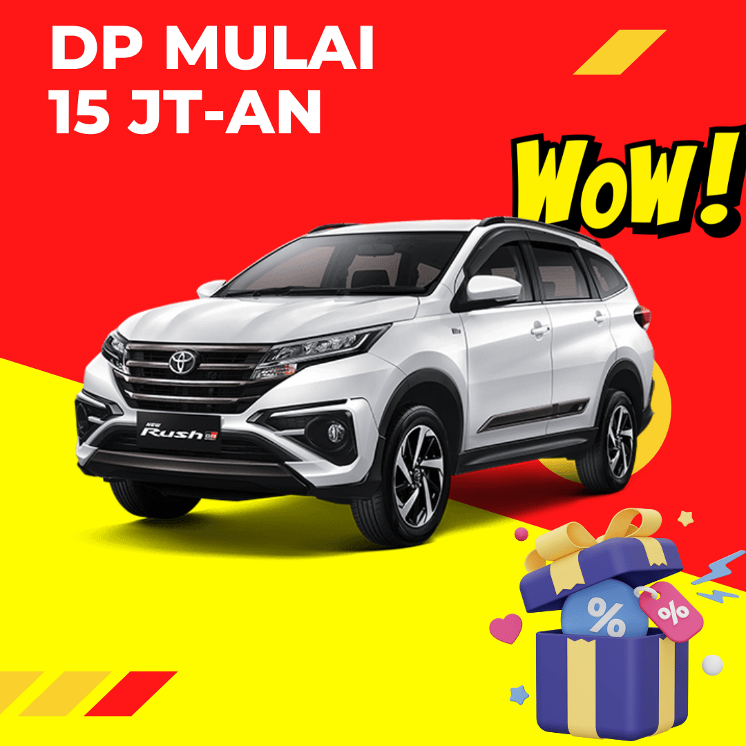 dealer toyota jakarta selatan - harga rush - kredit rush